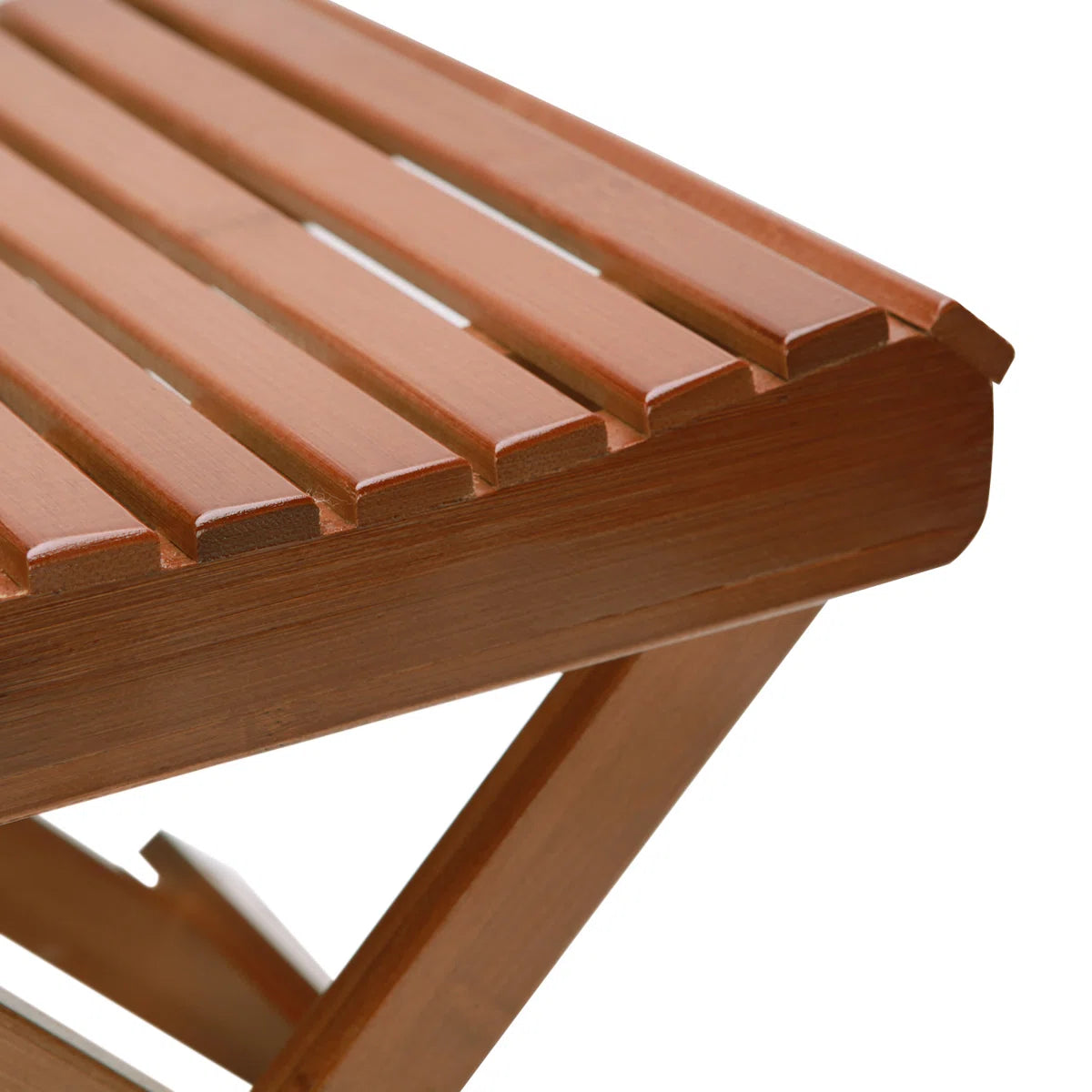 Klapphocker aus Massivholz